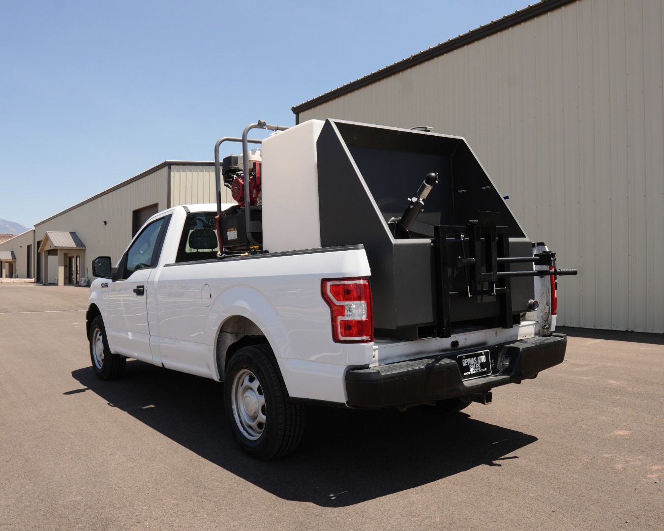 Single Bin Assisted Lift Truck Skid